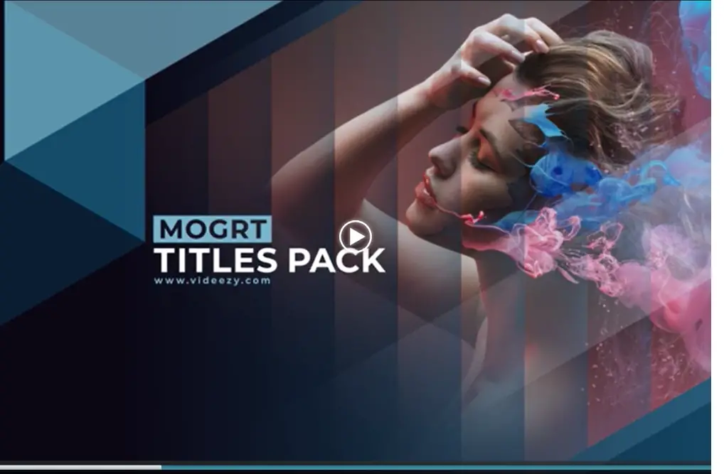 Advance Titles Premiere Mogrt Template 02 -