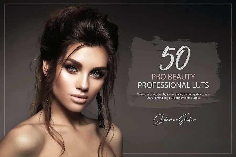 50 حزمة Pro Beauty LUTs والإعدادات المسبقة -