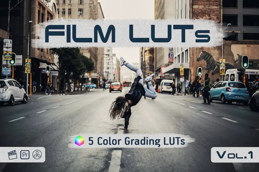 Final Cut、Filmora、Premiere Pro 的電影 LUT -