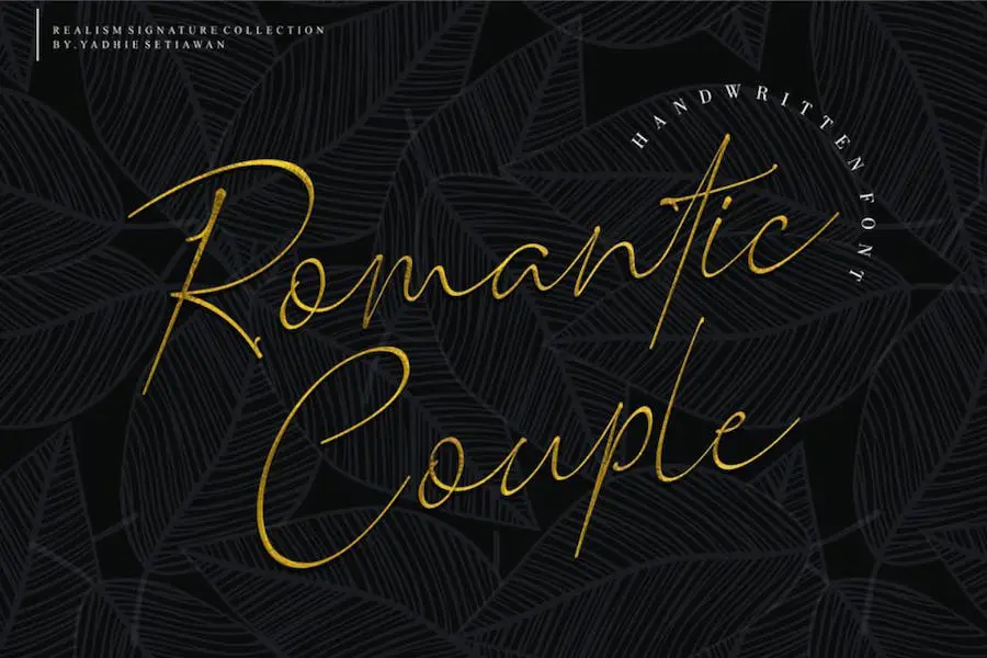 Couple romantique -