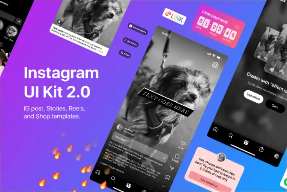 เทมเพลต Instagram 2.0 -