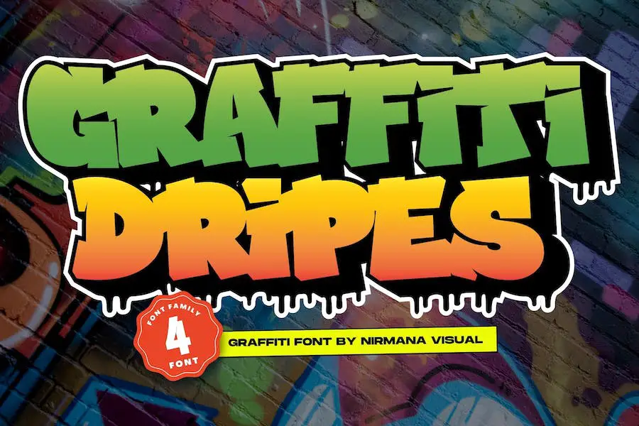 Graffiti krople -