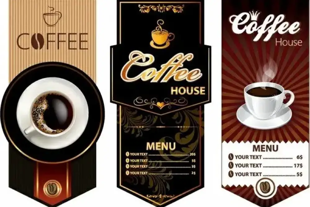 Șabloane de design de cafea -