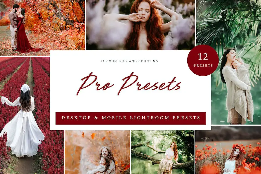 Predefinições do Lightroom - Predefinições profissionais -