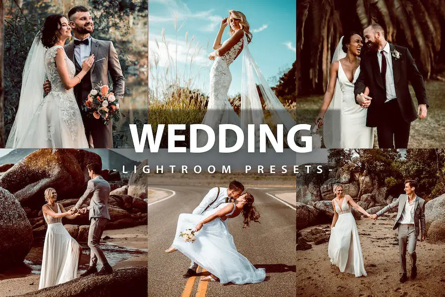 Ajustes preestablecidos de Lightroom para bodas -