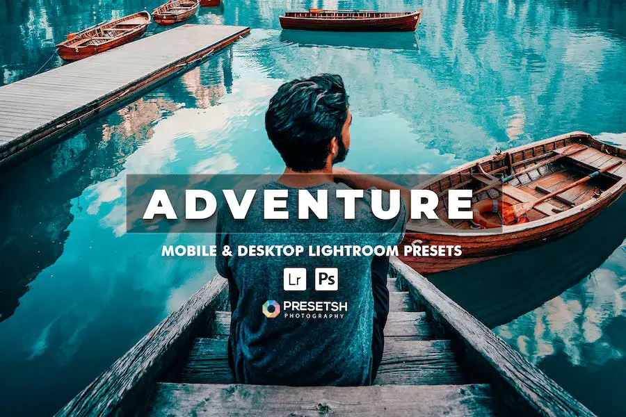 Predefiniowane ustawienia programu Adventure Lightroom —