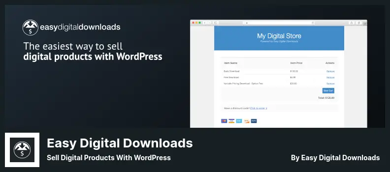 Plugin Easy Digital Downloads - Vinde produse digitale cu WordPress