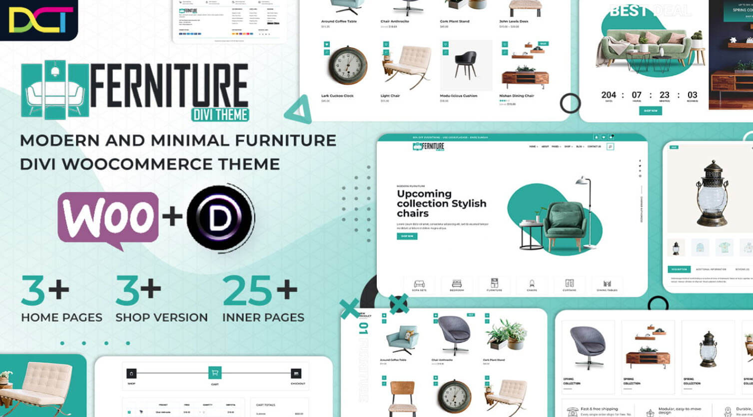 Wo man das WooCommerce-Theme „Möbelgeschäft Divi“ kaufen kann