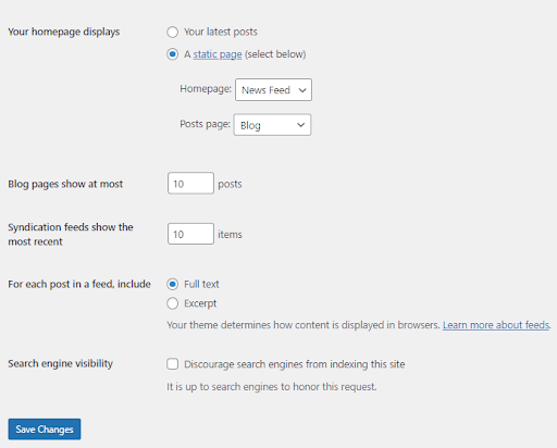 Dasbor WordPress- Buat Situs Komunitas Sosial