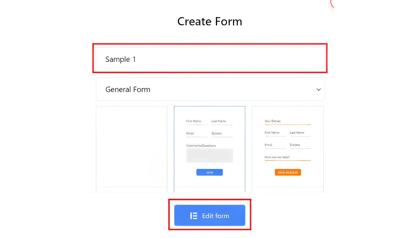 Membuat Formulir