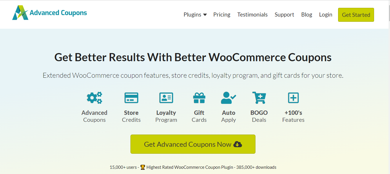 Coupons avancés – Meilleurs plugins de coupons WordPress