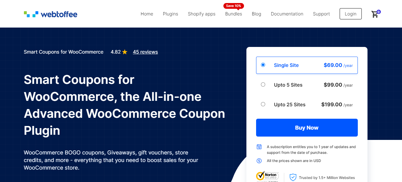 Cupoane inteligente pentru WooCommerce - Cele mai bune pluginuri de cupon WordPress