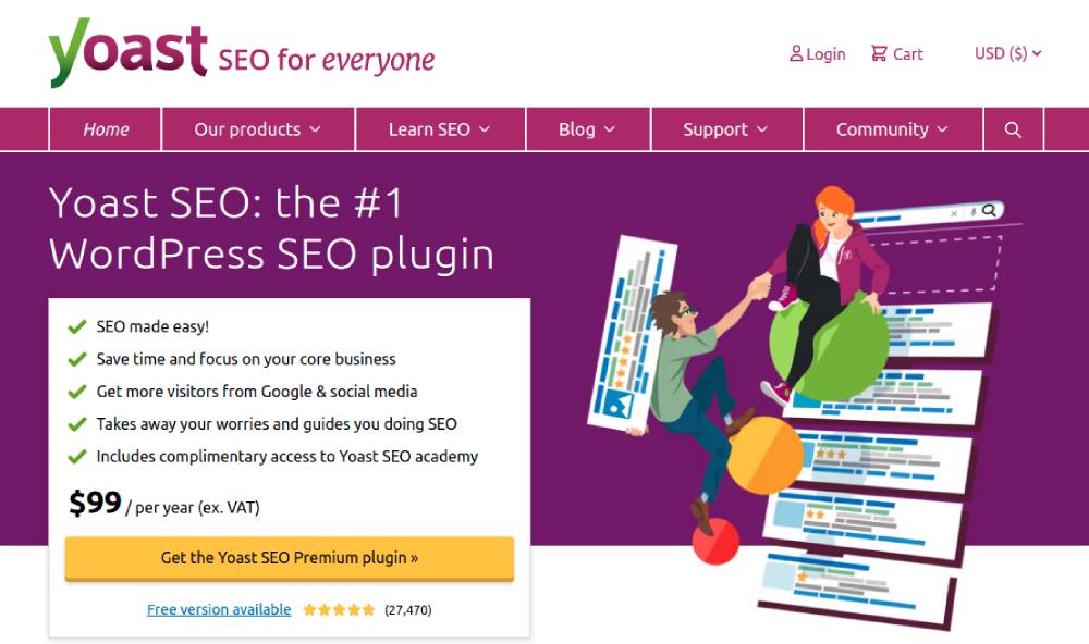 Yoast SEO - ปลั๊กอิน WordPress SEO