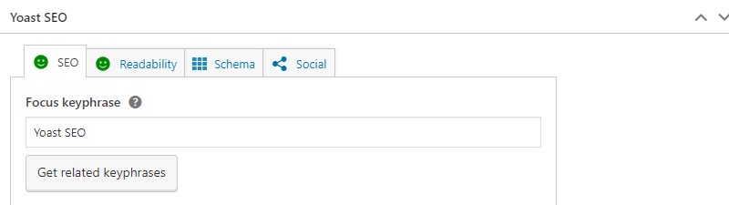 Tetapkan Frase Kunci Fokus SEO Yoast