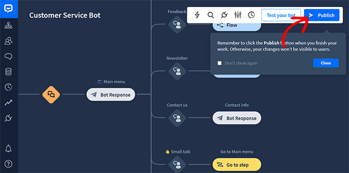 Publish the bot