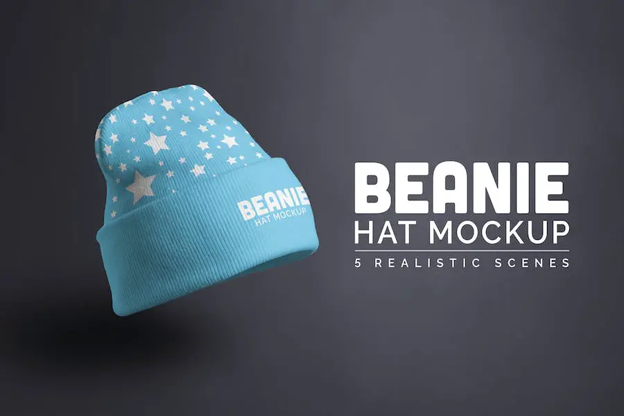 Mock-up Topi Beanie -