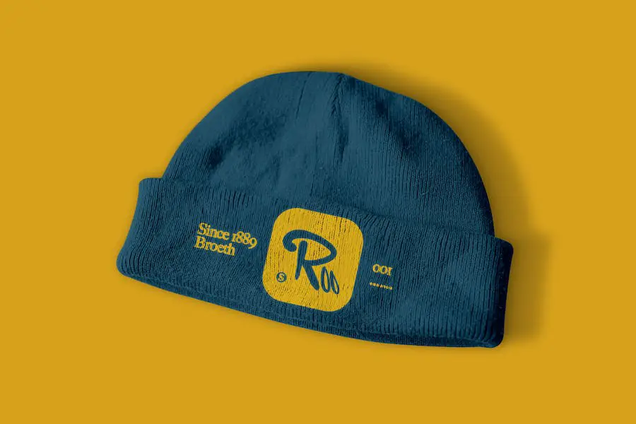 Maket logo beanie -