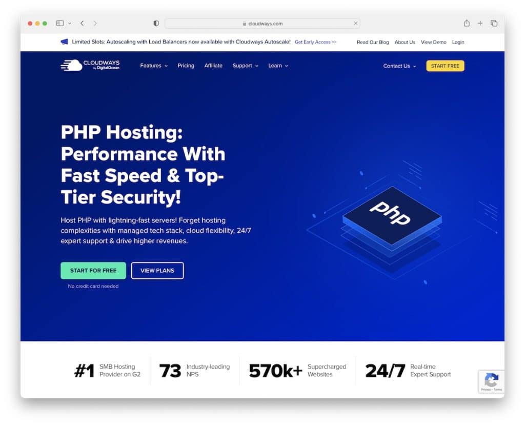 hosting php cloudways