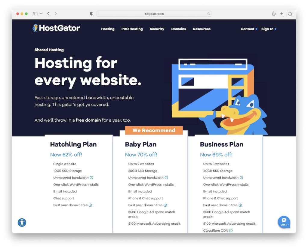 hostgator php barındırma