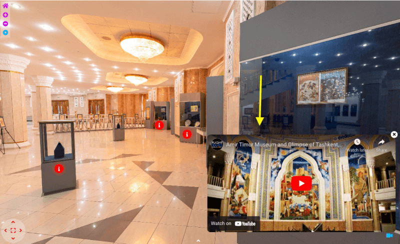 วิดีโออธิบายใน Virtual Museum Tour