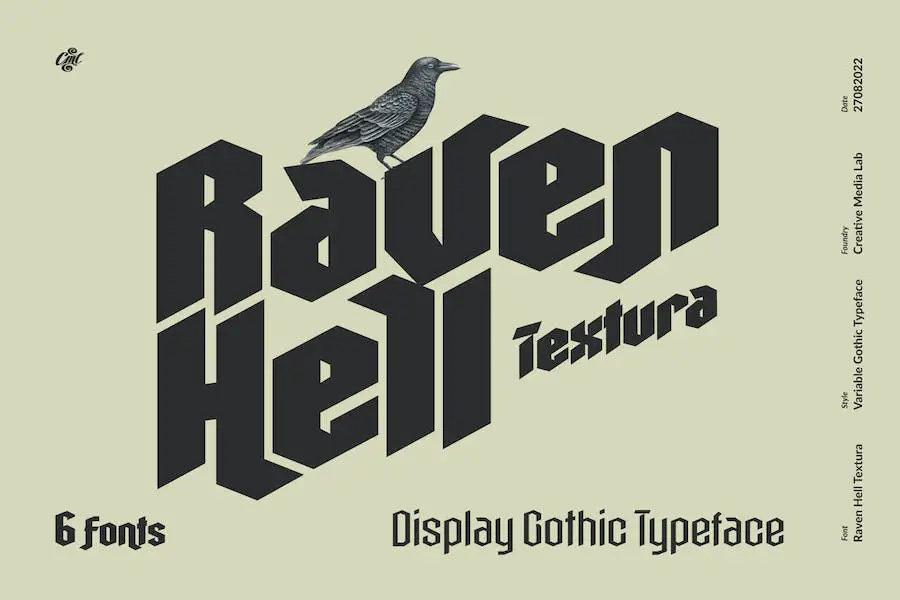 Tekstura Raven Hell -