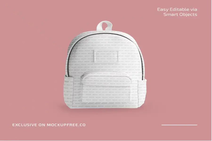 Mockup Ransel Sekolah Gratis -