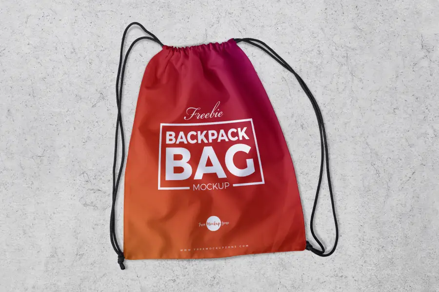 Mockup Tas Ransel Gratis -