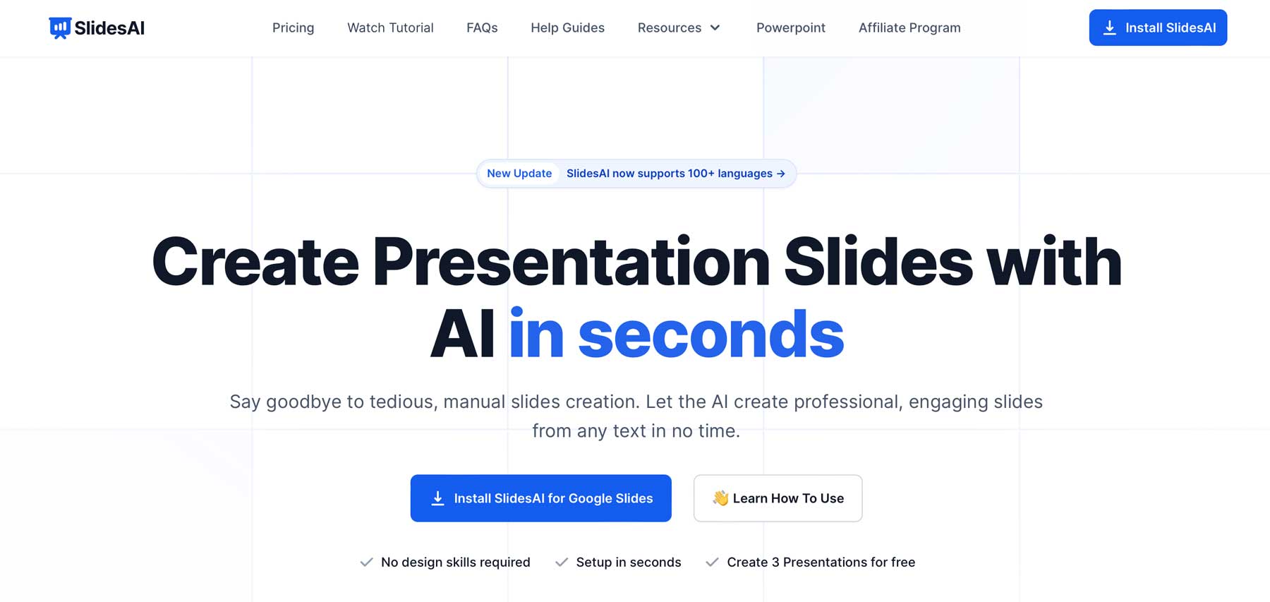 Outils de présentation IA Slides AI