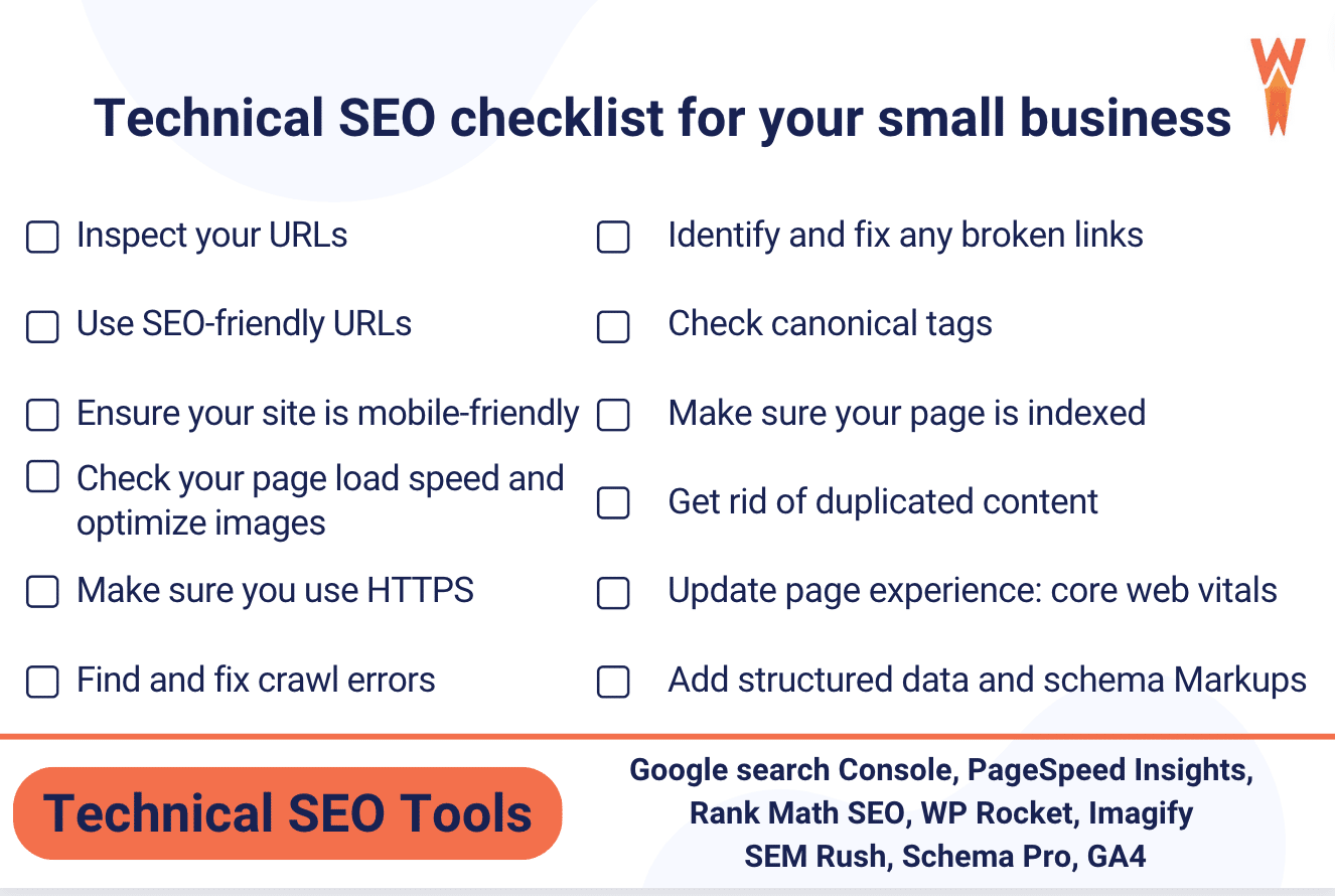 Технический контрольный список и инструменты SEO для малого бизнеса — Источник WP Rocket