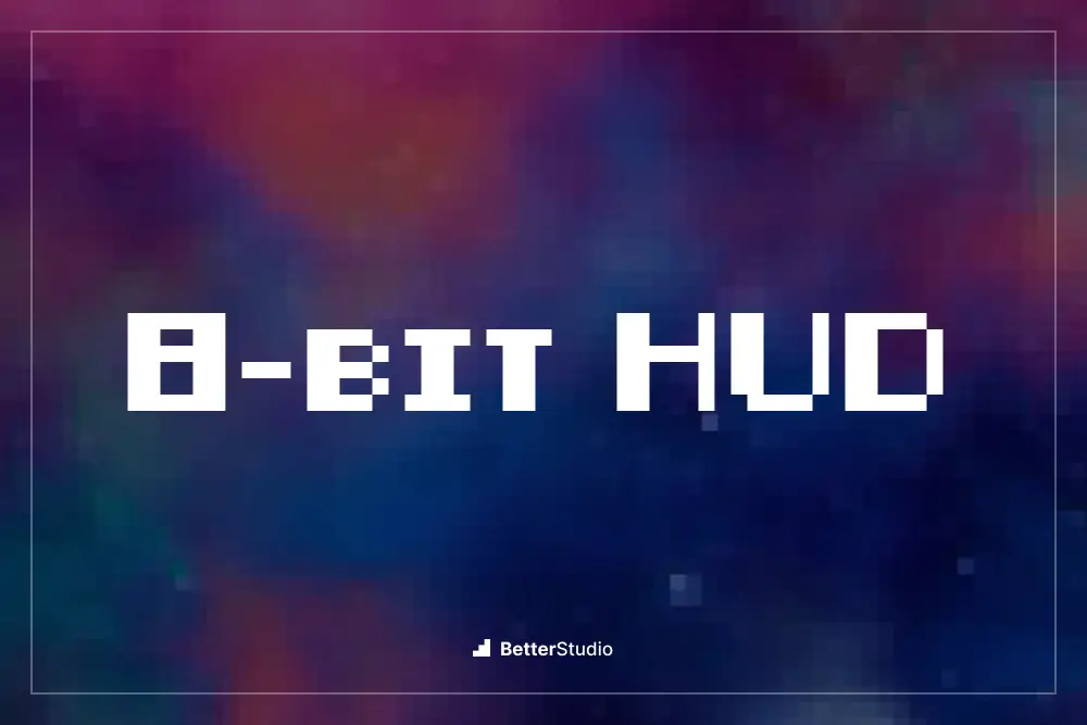 8비트 HUD -