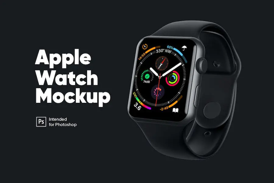 Apple Watchのモックアップ -