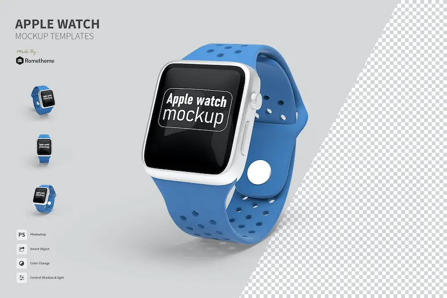 Apple Watch - モックアップ FH -