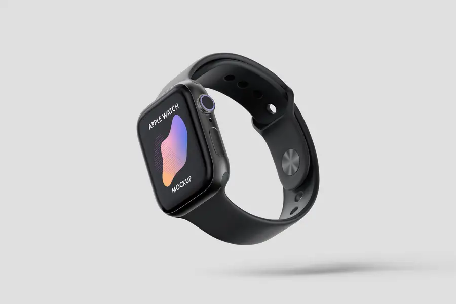 Maquete gratuita do Apple Watch -