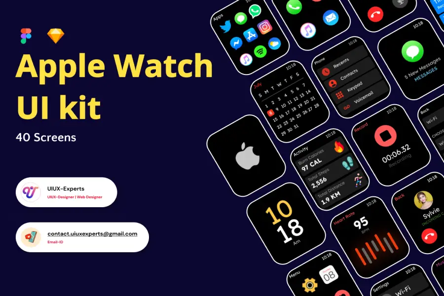 Apple Watchウルトラモックアップ -