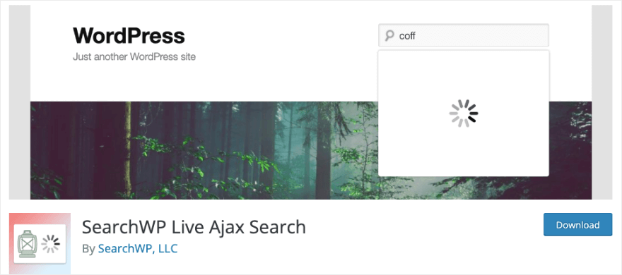 Complemento de búsqueda SearchWP Live Ajax