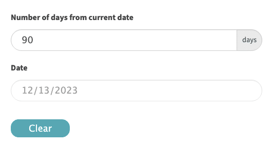 Uma calculadora de data simples para adicionar dias a uma data