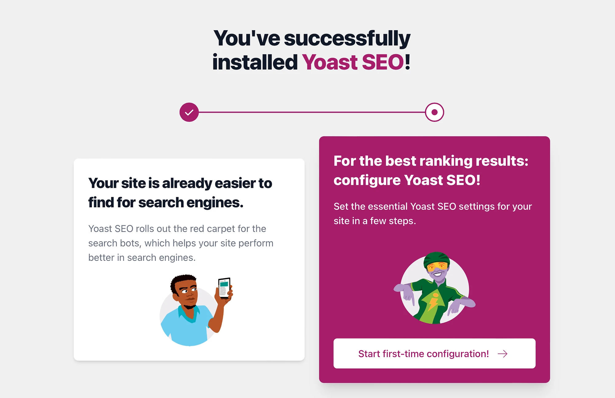 Как использовать Yoast SEO, начиная с мастера настройки.