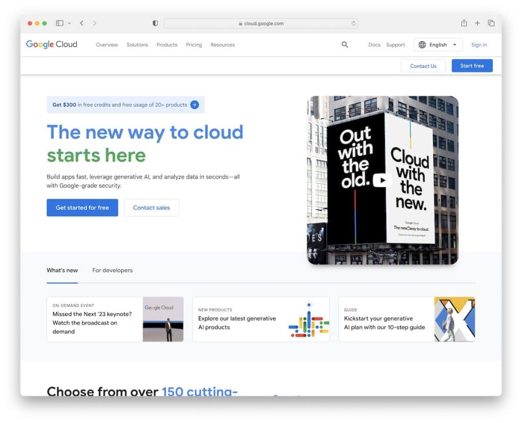 Google Cloud Ghost-Hosting-Dienste