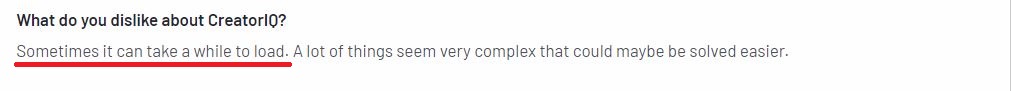 CreatorIQ'nun Müşteri Yorumu