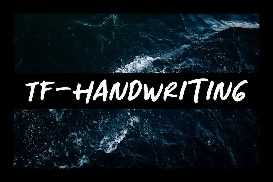 TF Handschrift -