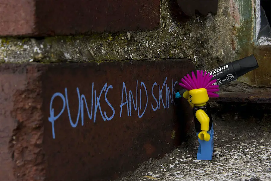 Punks und Skins -