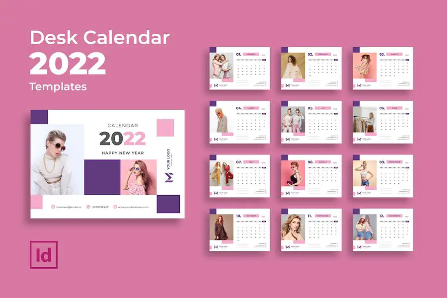 Kalender Meja 2022 -