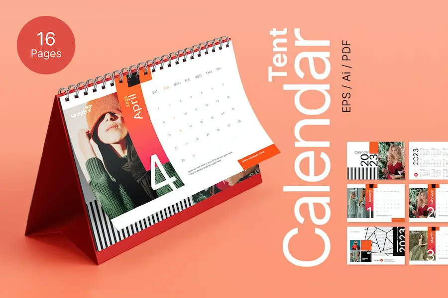 Calendrier de bureau 2023 -