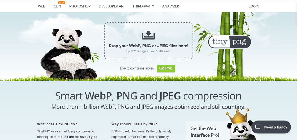 tinypng meilleurs outils de référencement