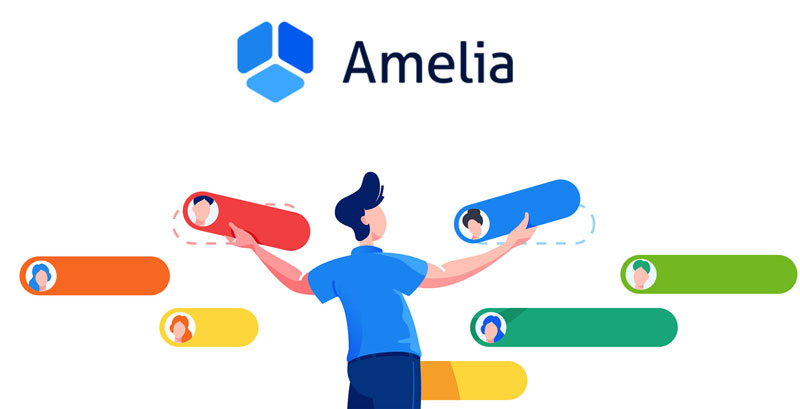 Amelia wordpress booking plugin ilustrație