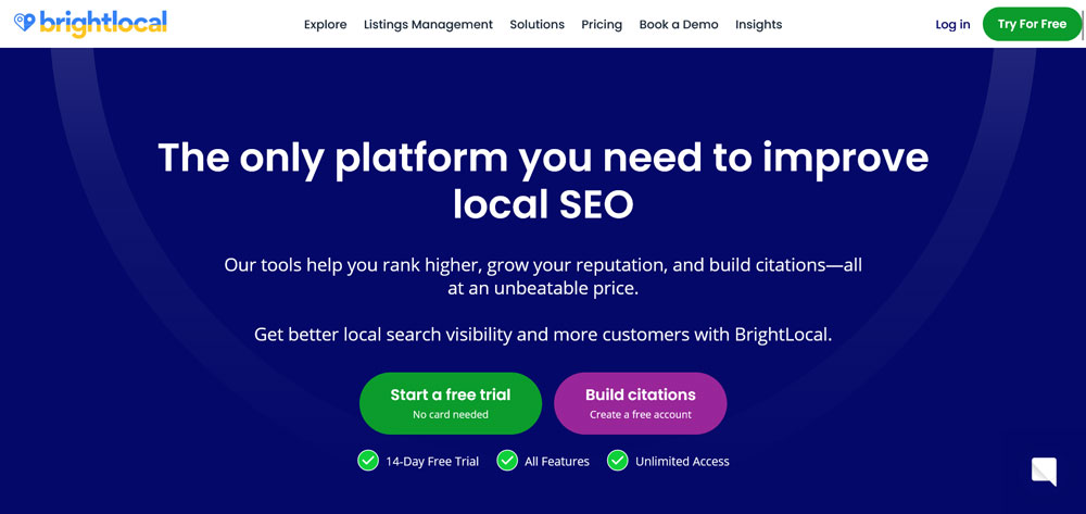 Die besten SEO-Tools von Brightlocal