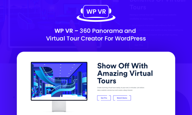 WPVR - Criador de panorama 360 e tour virtual em WordPress