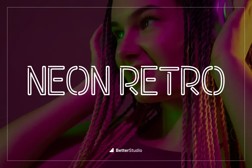 Neon Retro -