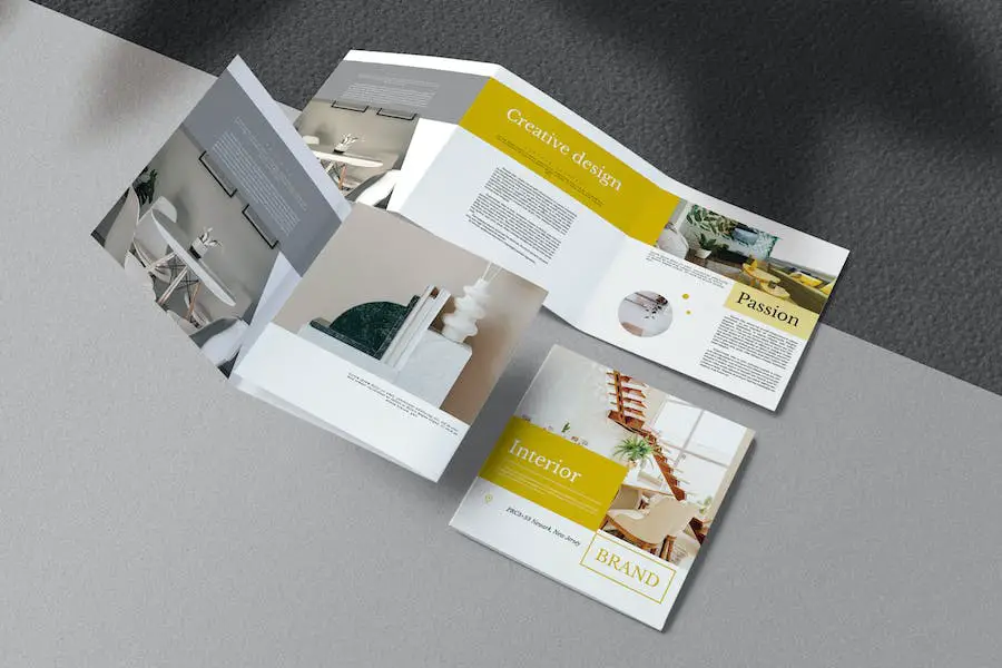 Folheto Indesign de Interiores -