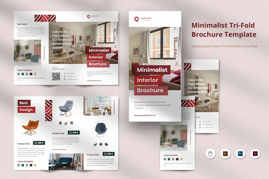 Broszura Indesign -